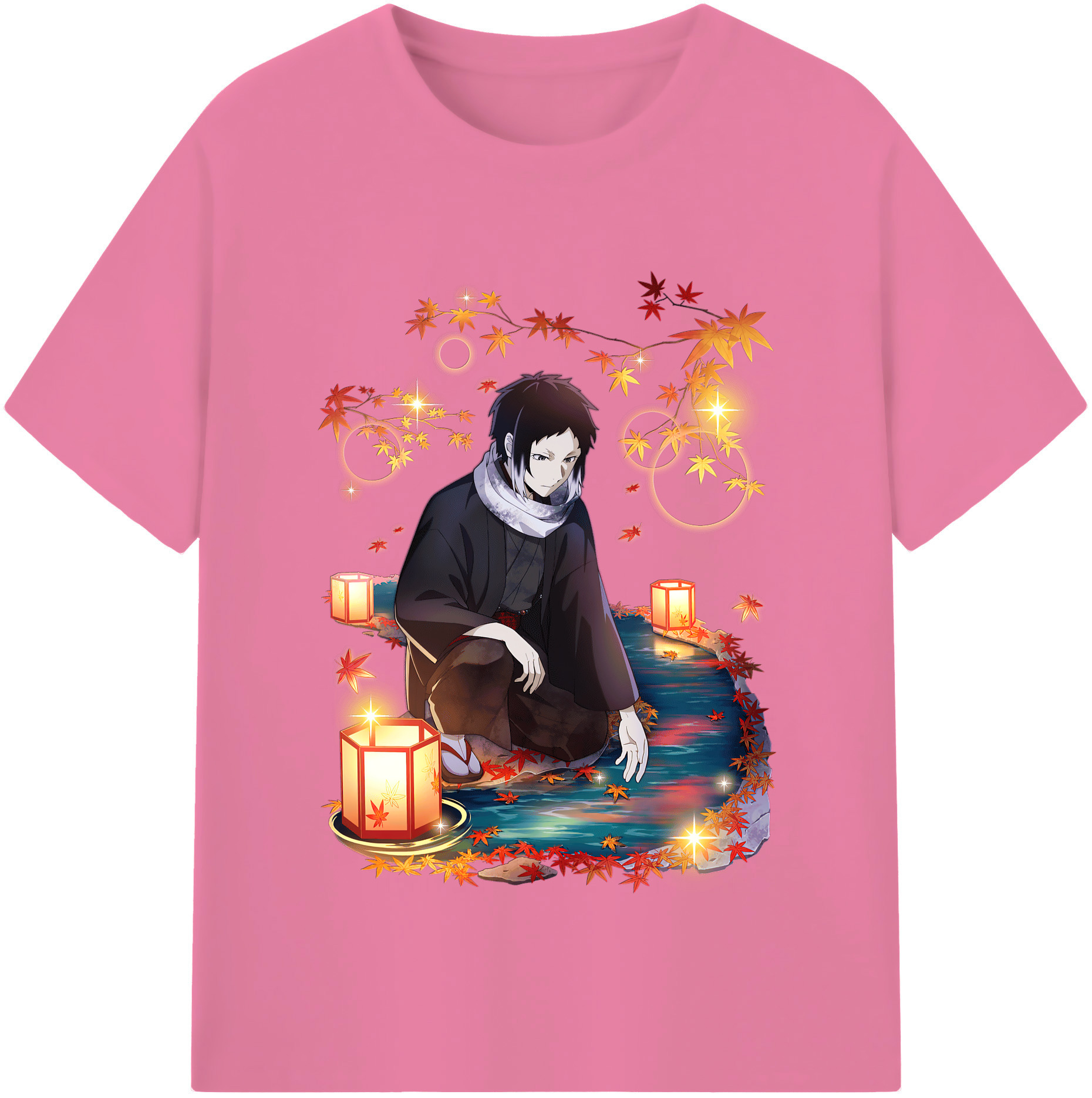 （画像用） 文豪ストレイドッグス Bungo Stray Dogs 綿100％半袖Tシャツ（フロントプリント）